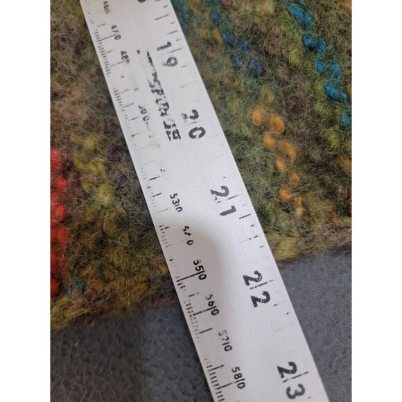 Talbots Petites Sweater Womens Large Multi Color Mohair Blend Button Cardigan - Picture 11 of 12